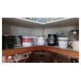 Various Coffee Mugs&Glass Tea Pot