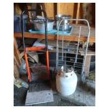 Folding Shopping Card, Hand Card&Empty Propane