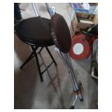 2 Folding Portable Stools