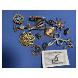 Costume Jewelry-Pins