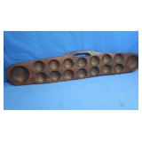 Mancala Game Board,Wooden