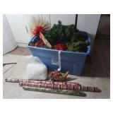 Christmas Paper,Lighted Garland,Wreath&more