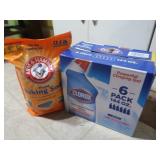 6 Pack of Clorox Toilet Bowl Cleaner&13.5 lb