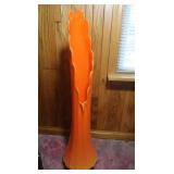 L.E.Smith Bittersweet Swung Vase-XL 39"H-very good