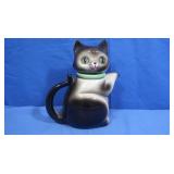 Vintage Ceramic "Cat" Teapot-8"H