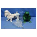 Home Decor-Ceramic Frog,Glass Vase&more