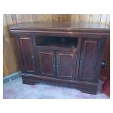 Wooden Entertainment Center 42x20x31.75"