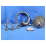 Brass Home Dï¿½cor&Cast Metal Peacock