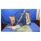 Pop-Up Laundry Hamper,Handled Scrub Brush