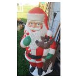 40" High Plastic Santa Blow Mold