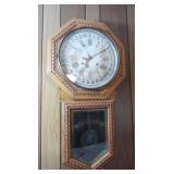 Antique Ingraham "Hartford" Regulator Wall