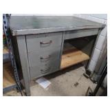 Metal Desk-42"Wx22Dx30"H