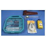 Durex Driver&Bit Set,Calipers,Chalkline