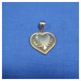 14K Heart Charm 1.1gr