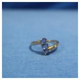 14K Tanzanite Ring 1.6gr  Sz 8