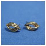 14K Earrings 1.1gr