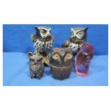 Vintage Homco Great Horned Owl