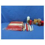 Lot of Decorative Candles