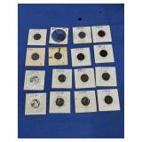 16 Indian Head Pennies