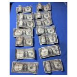 14 Silver Certificates-1957