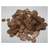 300 + Wheat Pennies-unsearched