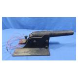 Vintage Cast Iron Toy Cannon
