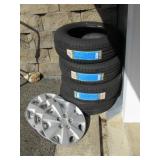 4 New Kenda 205/65 R15 94W Tires,Honda Wheel