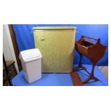 Laundry Hamper 20.25x12x25",Wooden Sewing Cabinet