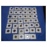 40  Wheat Pennies-Asst.
