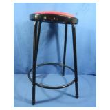 24" High Metal Stool