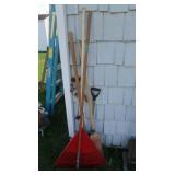 Brooms,Leaf Rake,Garden Spade&more