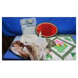 Wood&Quilt Wall Hangings,Afghan&more