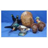 Vintage Ceramic Turkey Dish,Sm Ceramic Turkey