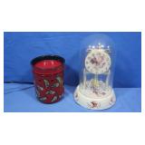 Waltham Anniversary Clock w/porcelain Base&Clock