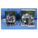 2 Copperfield Keepsake,Porcelain Lighted House
