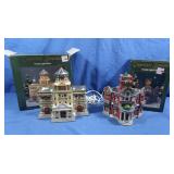 2 Copperfield Keepsake,Porcelain Lighted House