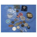 Tokens Commemorative Coins, Misc Pcs.