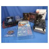 5 Collectible Empty Action Figure Boxes-Batman,