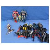 Figures of Batman,Wonder Woman&more
