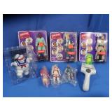 Figures of Ghostbusters,Most NIP,Some opened