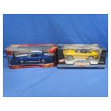 2 Model Cars(Shelby GT-500&Ford Mustang)-both NIB