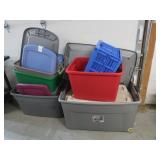 Large lot of Totes