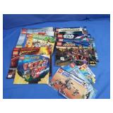 Various Star Wars Lego Manuals
