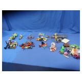 Large Lot of Misc Vintage Toys,Marvel,Aqua