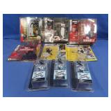 Sports Action Figures-Starting Line up,Nascar&more