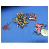 Figures of Teenage Mutant Ninja Turtles