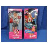 Disney Fun Barbie 1995&Disney 25 Barbie 1996-Both