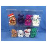 TY Beanies,All in Plastic Cases