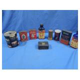 Collectible Adver.Tins-Auto&Tobacco related