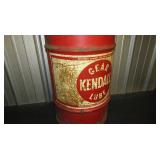 Vintage Kendall Gear Lube-120lb can